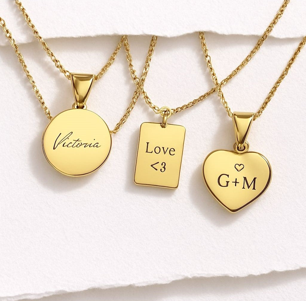 Personalizza il tuo gioiello con un'incisione!