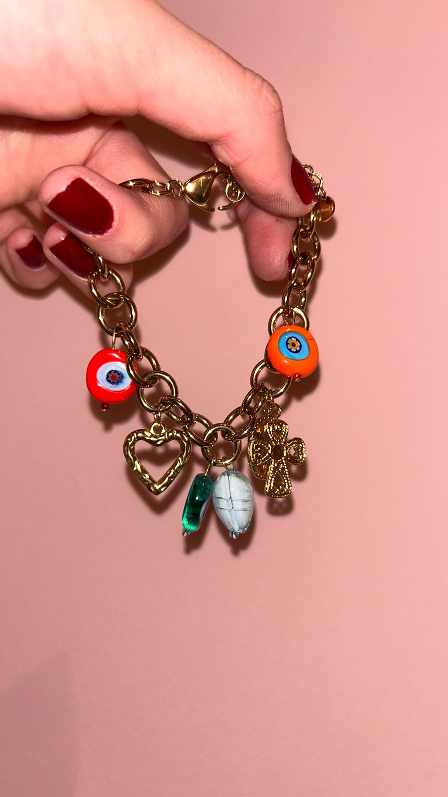 Bracciale Charm #classica ORO