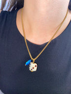 WOW DADO charm in vetro di Murano