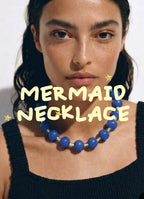 Collana Mermaid in vetro di Murano