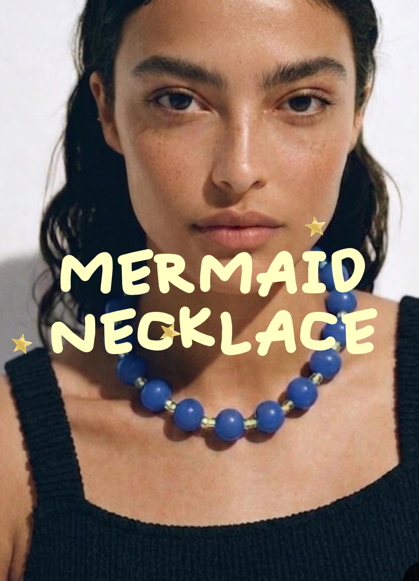 Collana Mermaid in vetro di Murano
