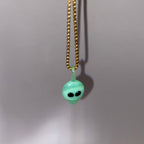 WOW Alieno charm in vetro di Murano