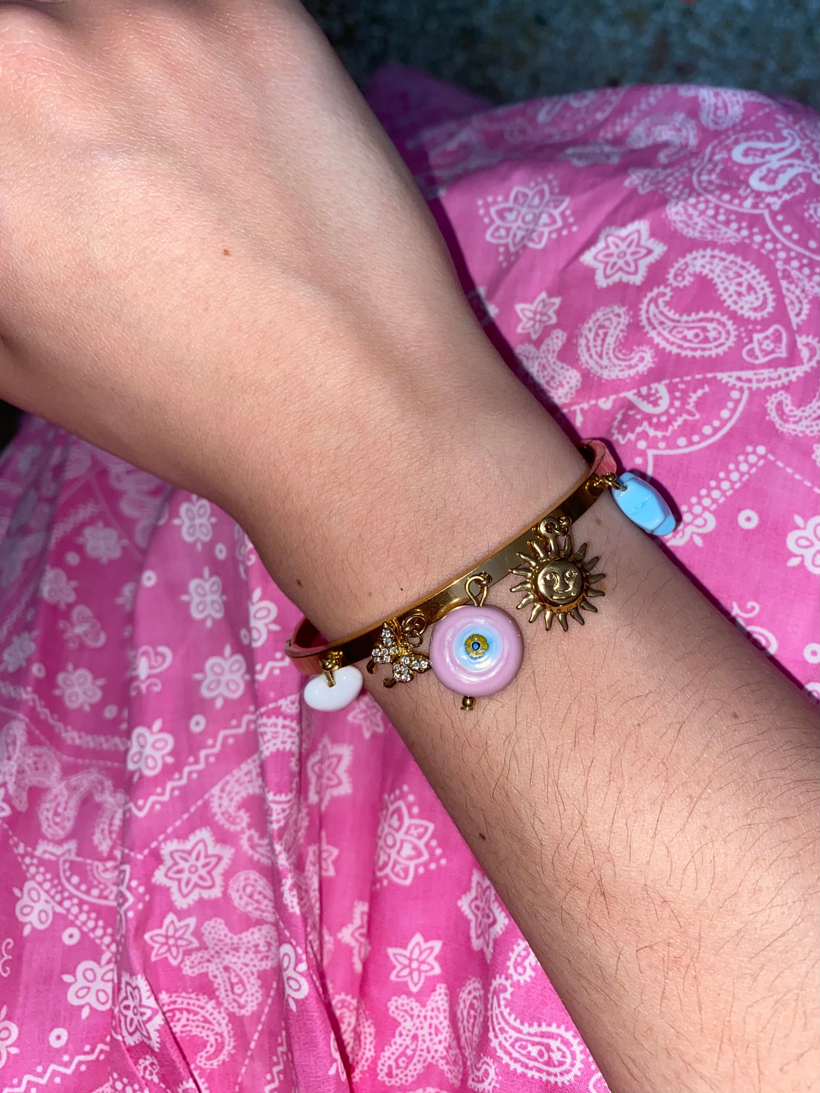 Bracciale Charmini #twiggy ORO - 5 charms