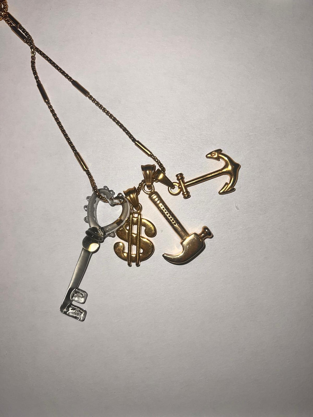 WOW Chiave charm in vetro di Murano