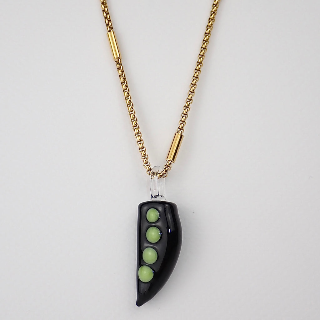 WOW Corno charm in vetro di Murano