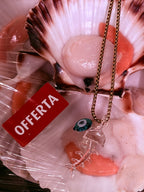 WOW Lisca di pesce charm in vetro di Murano