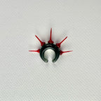 Earcuff Spike in vetro di Murano