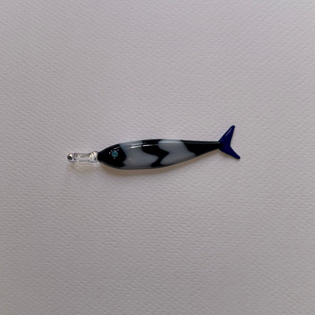 WOW PESCE charm in vetro di Murano