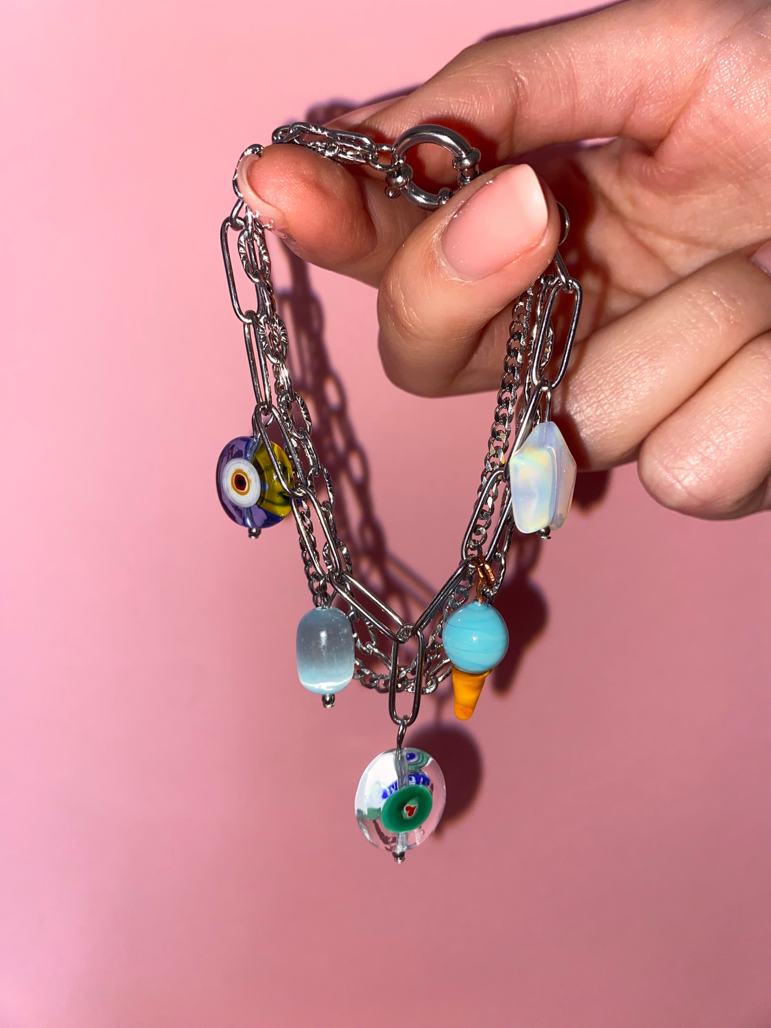 Bracciale Charm #vintage ARGENTO