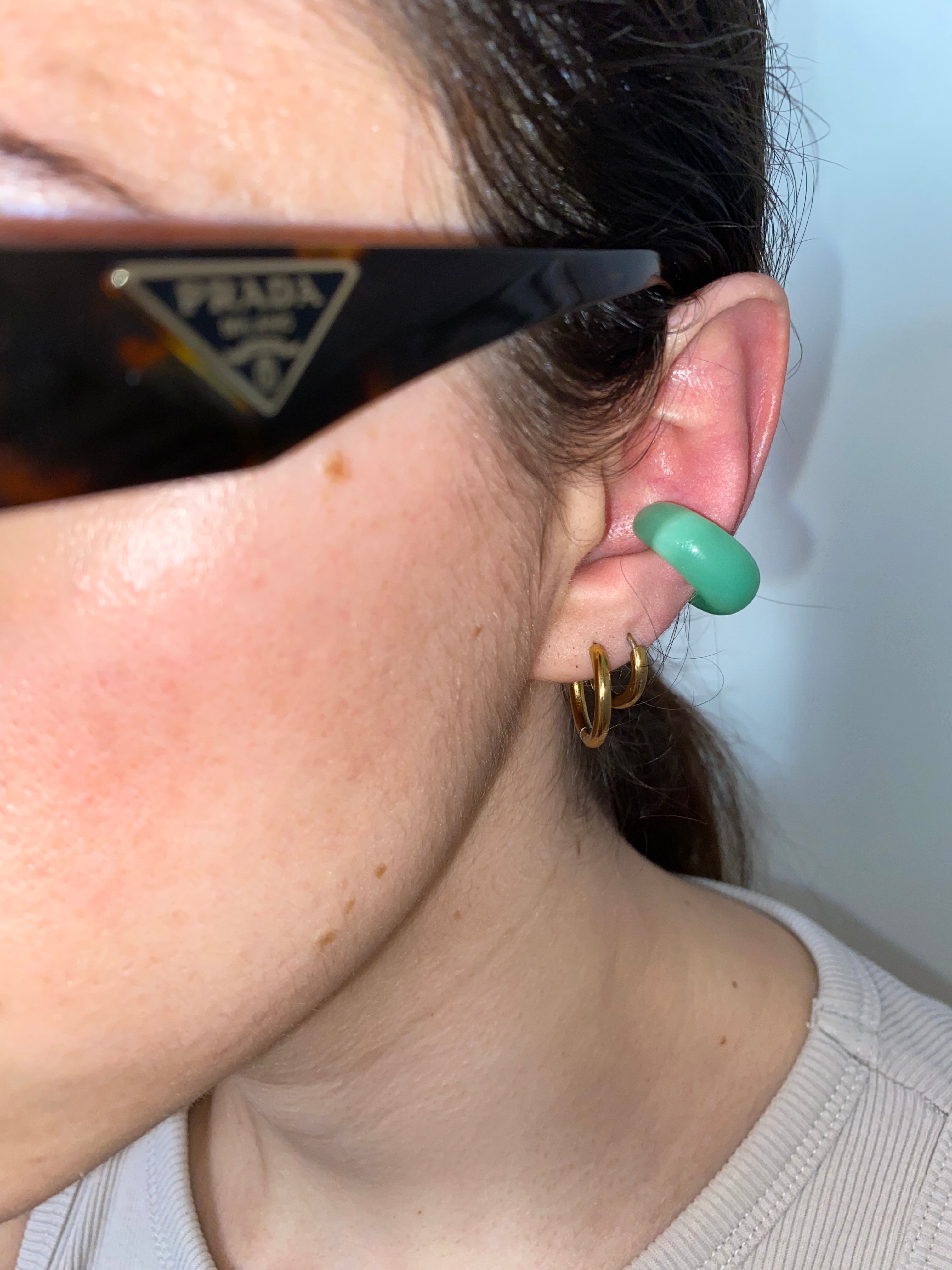 MAXI Earcuffs vetro di Murano