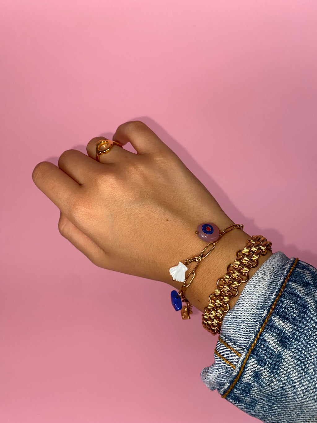 Bracciale Charm #classica ORO