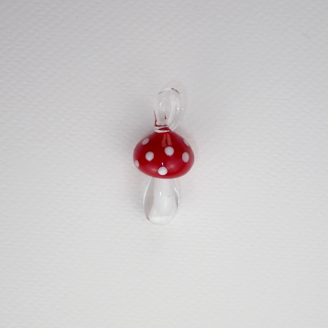 WOW Fungo charm in vetro di Murano