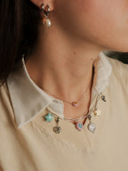 Collana Charm #classica ARGENTO