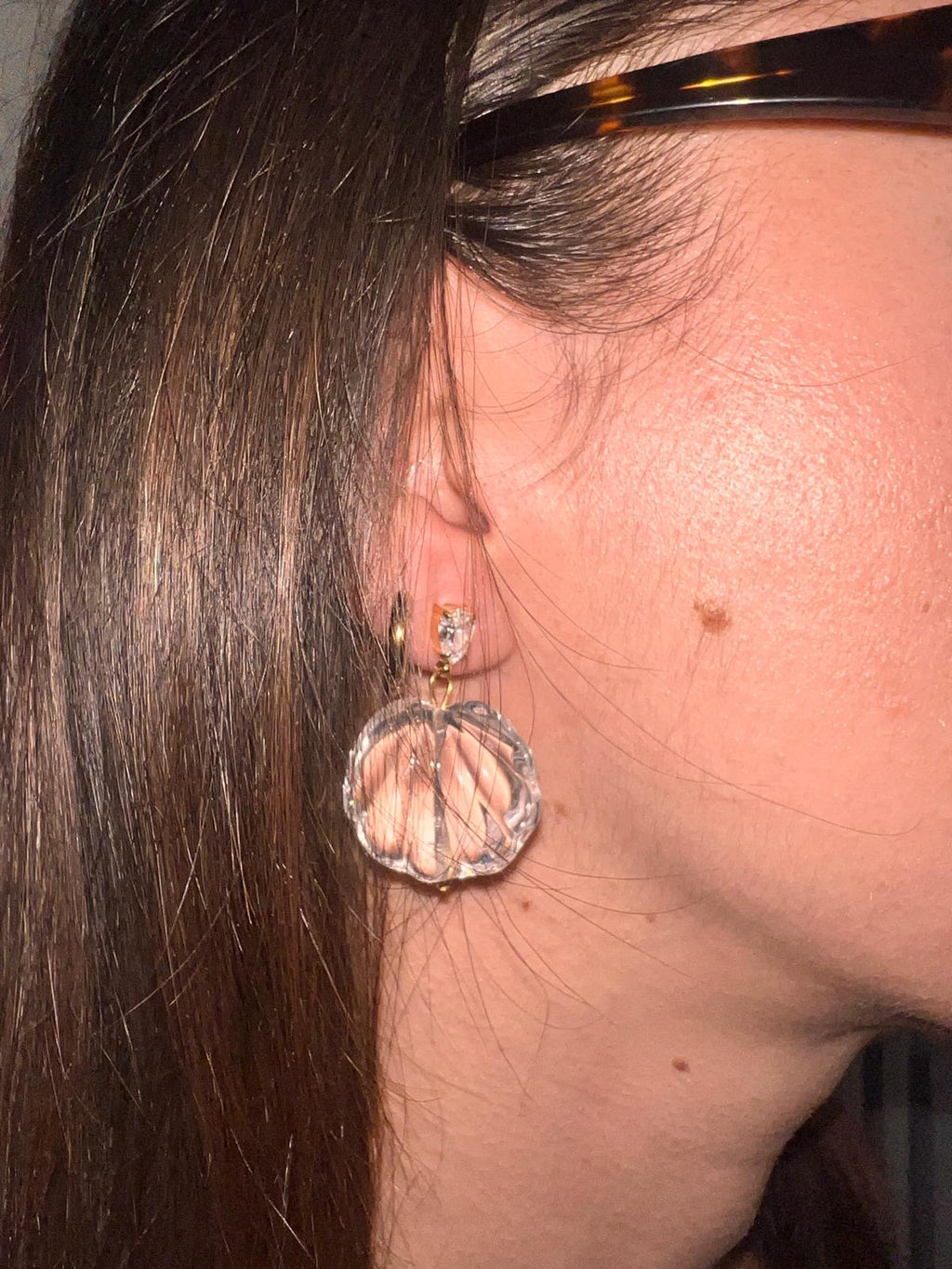 WOW ORECCHINI CONCHIGLIA charm in vetro di Murano