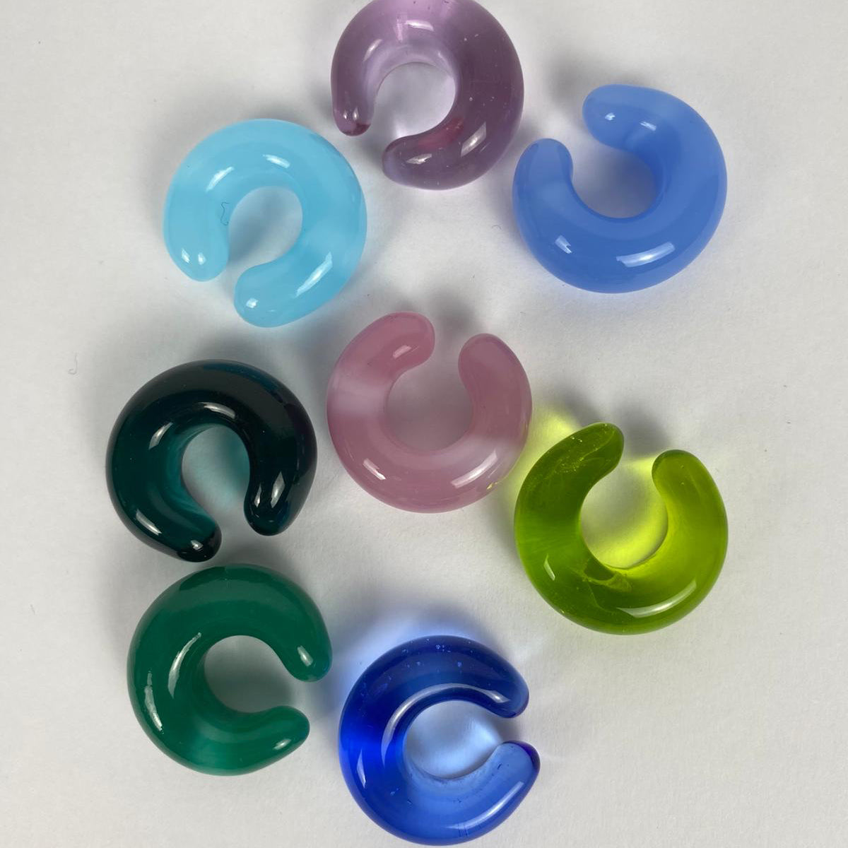 MAXI Earcuffs vetro di Murano