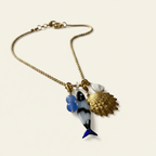 WOW PESCE charm in vetro di Murano