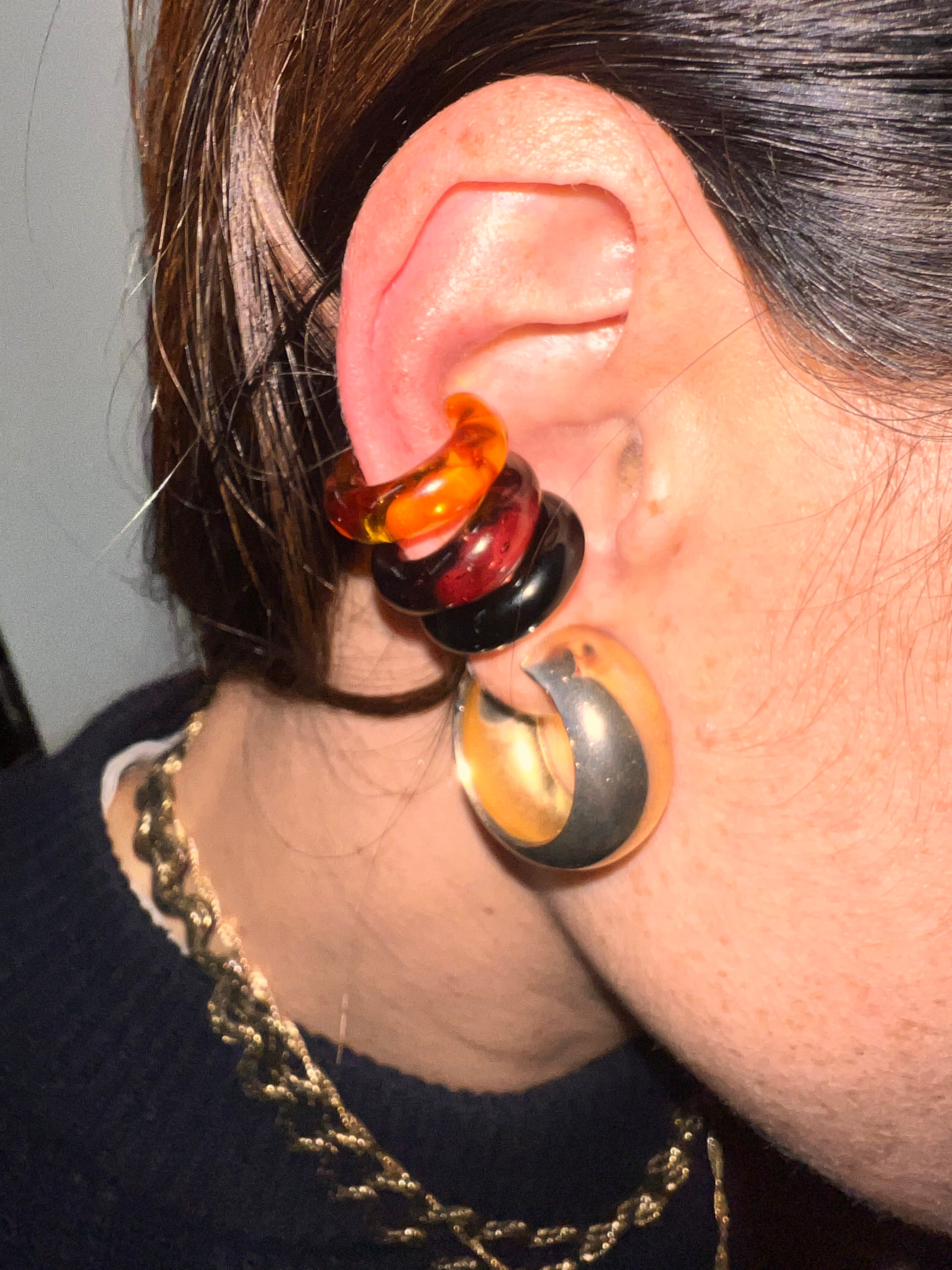 SMALL Earcuffs vetro di Murano