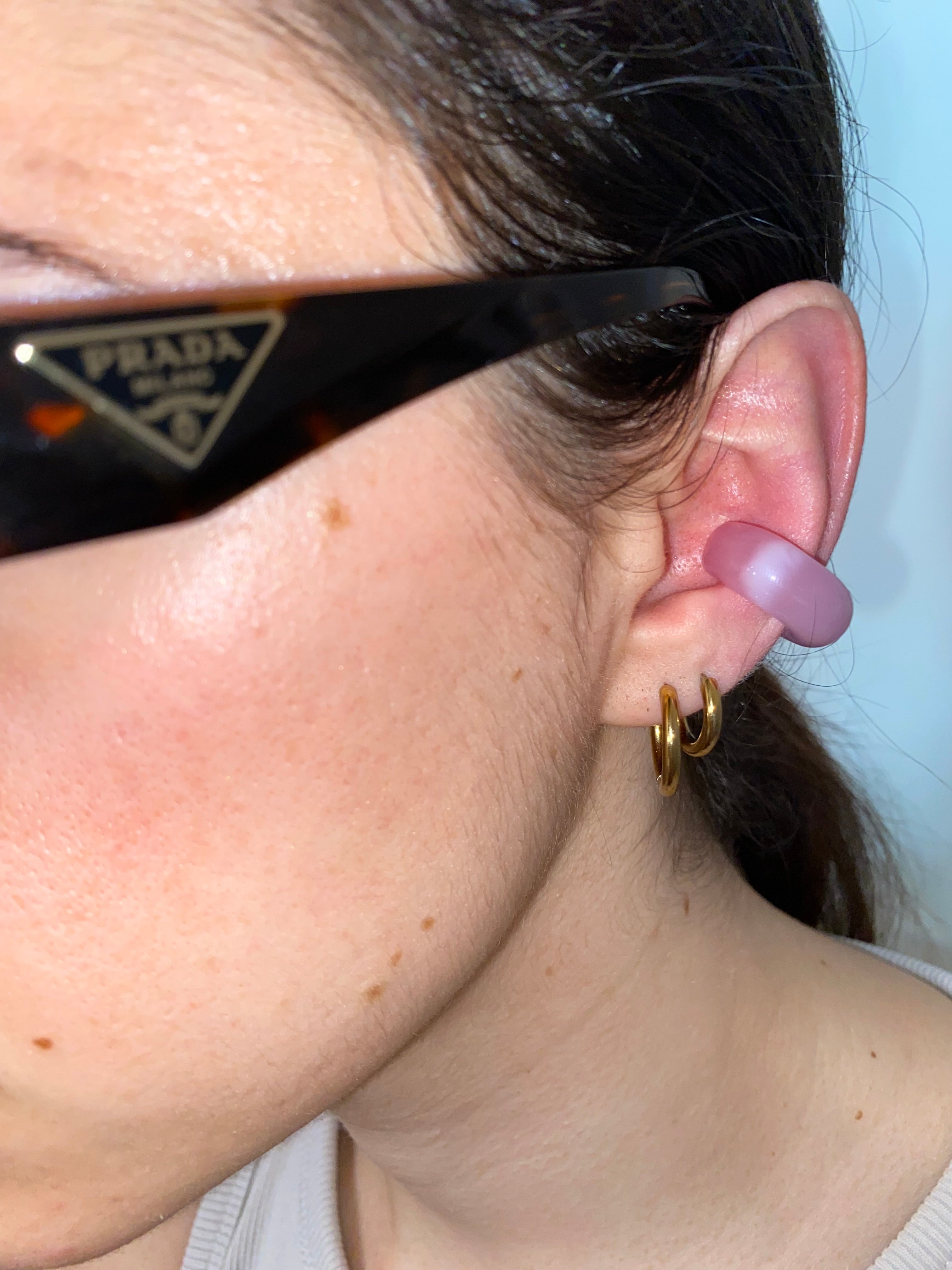 MAXI Earcuffs vetro di Murano