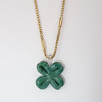 WOW Quadrifoglio charm in vetro di Murano