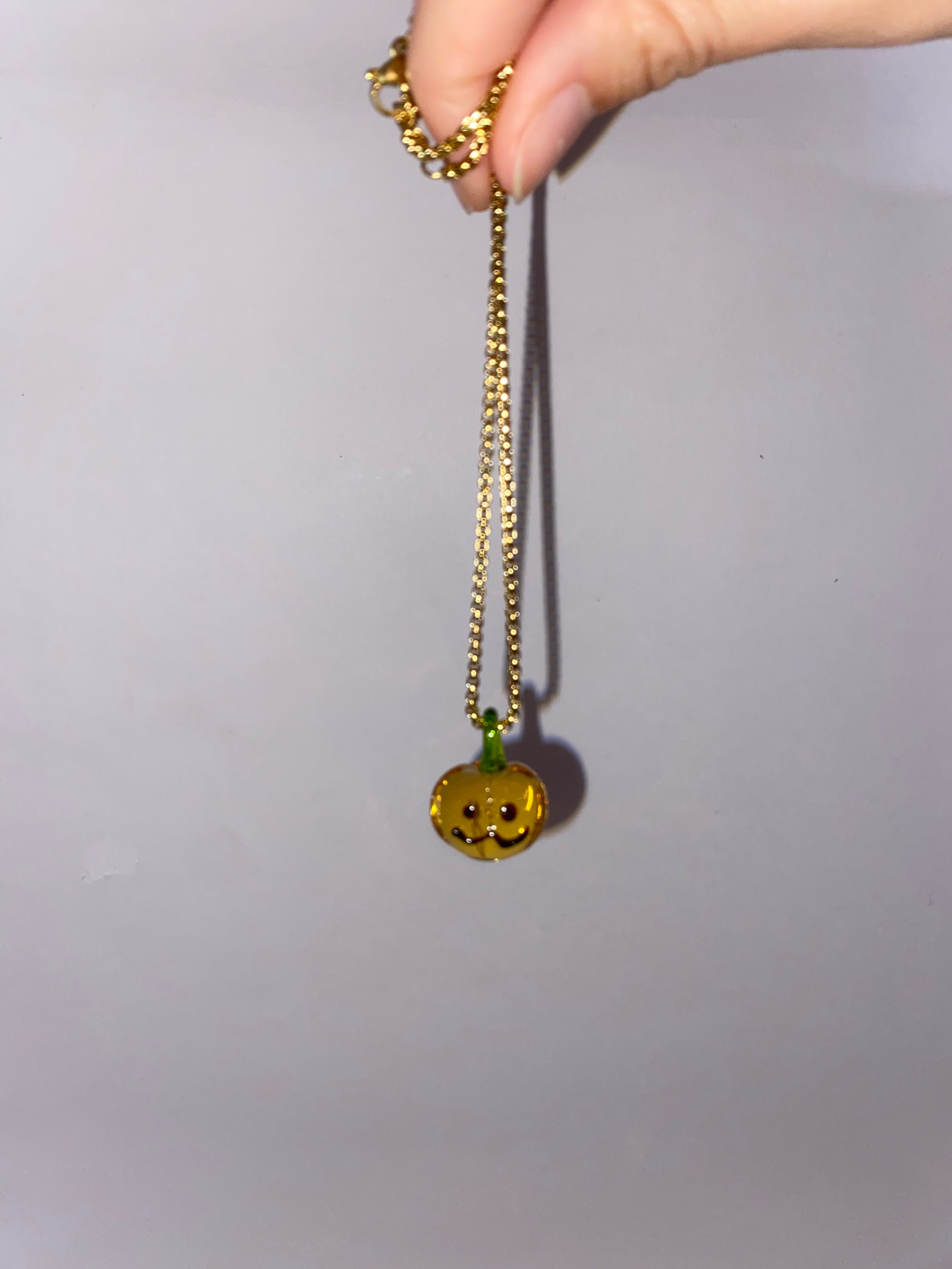 WOW Zucca charm in vetro di Murano