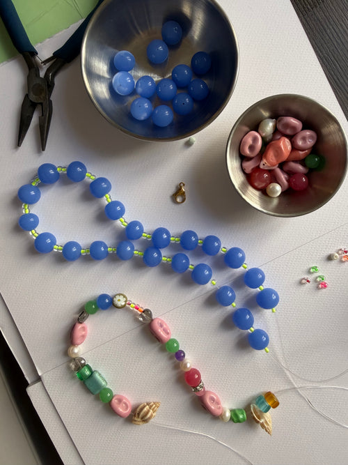 Collana Mermaid in vetro di Murano