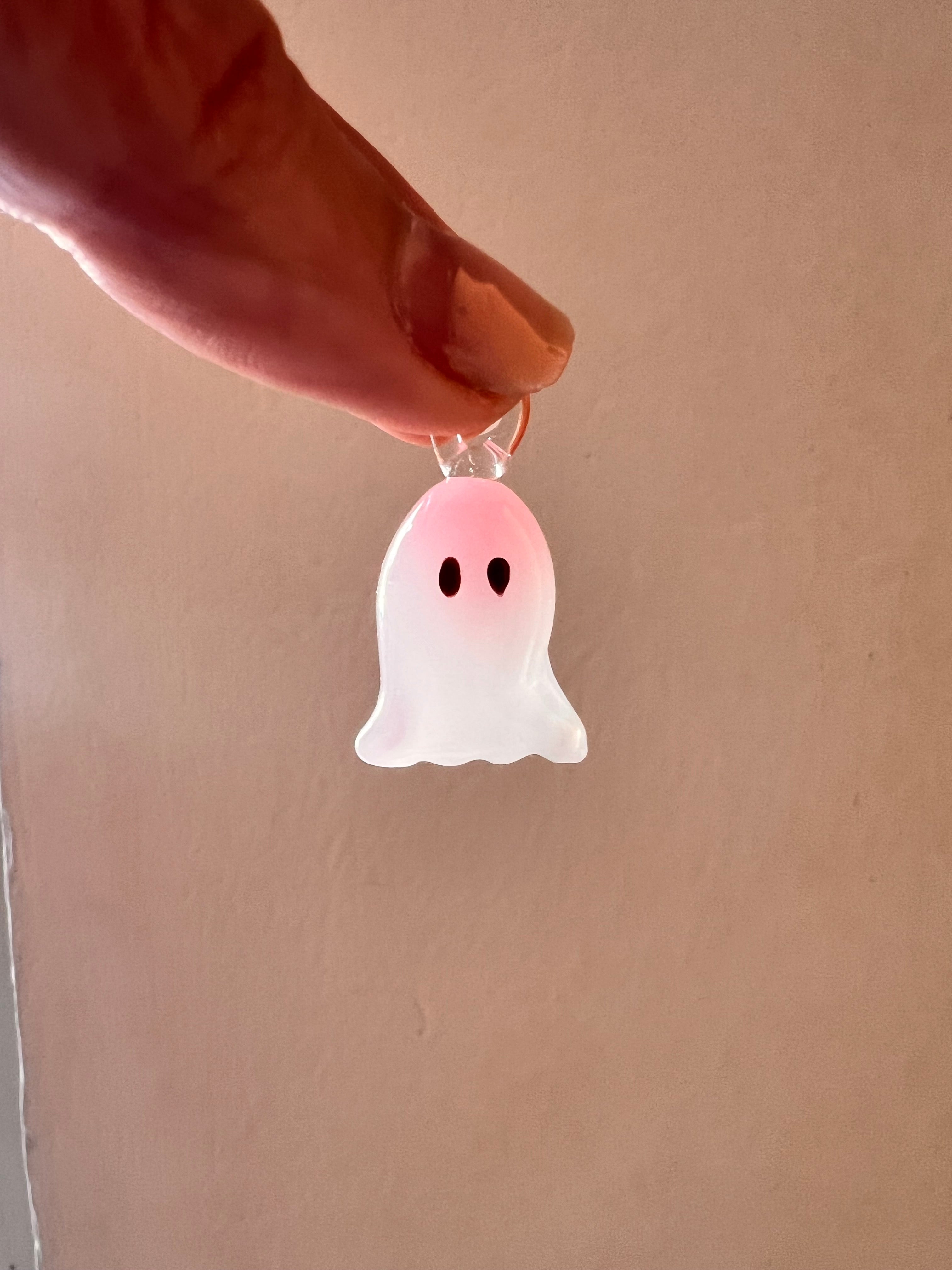 WOW Fantasmino charm in vetro di Murano