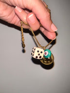 WOW DADO charm in vetro di Murano