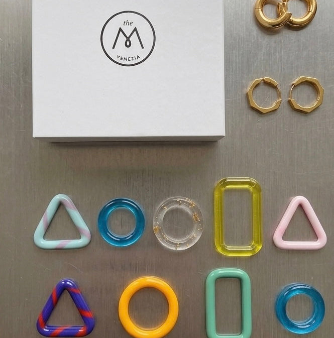 SOLO SHAPES - Shapes Box #muranoglass