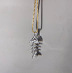 WOW Lisca di pesce charm in vetro di Murano