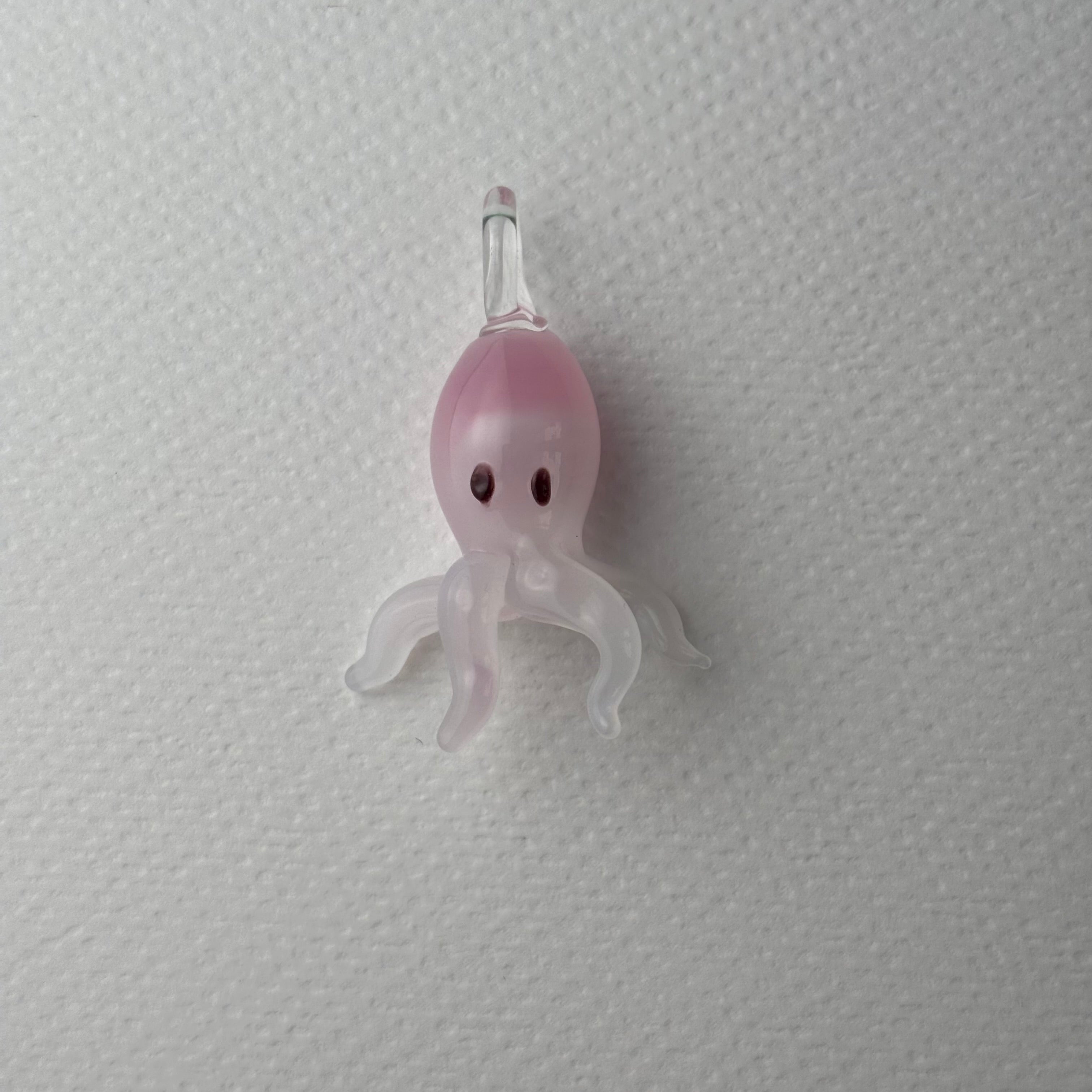 WOW Polpo charm in vetro di Murano