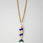 WOW PESCE charm in vetro di Murano