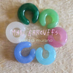 MAXI Earcuffs vetro di Murano
