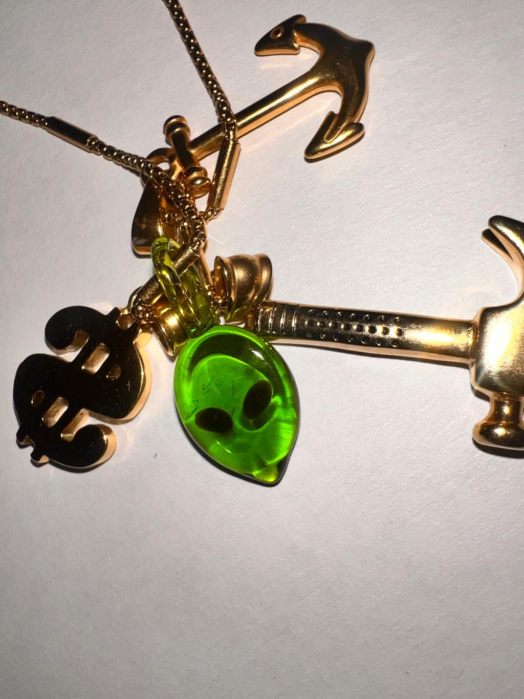 WOW Alieno charm in vetro di Murano