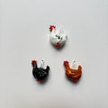 WOW Gallina charm in vetro di Murano