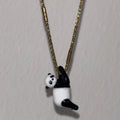 WOW Panda charm in vetro di Murano