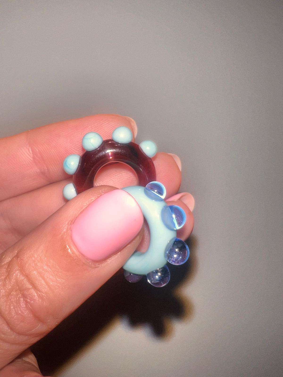 SMALL Earcuffs Babol vetro di Murano