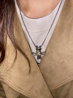 WOW Pipistrello charm in vetro di Murano