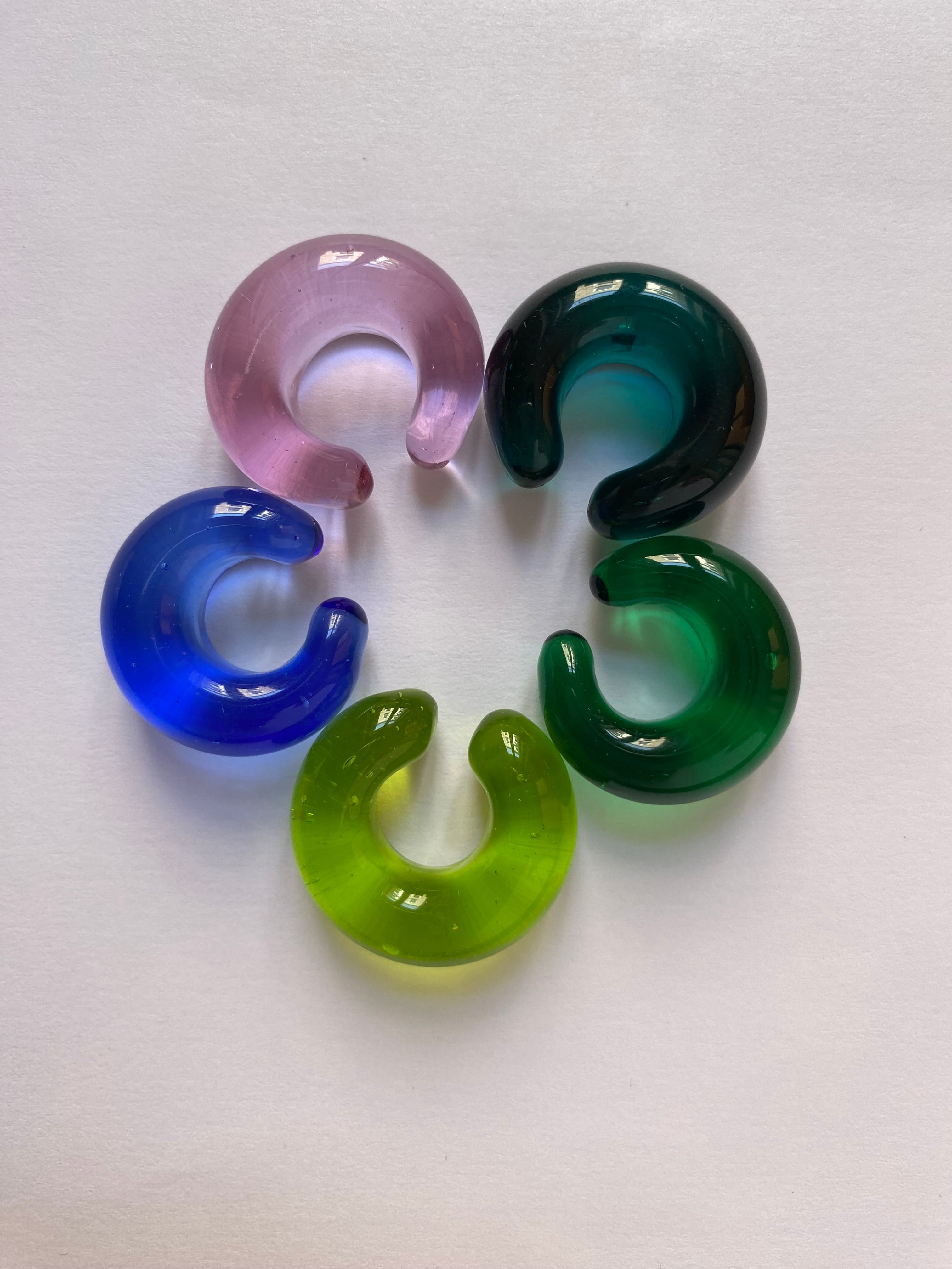 MAXI Earcuffs vetro di Murano