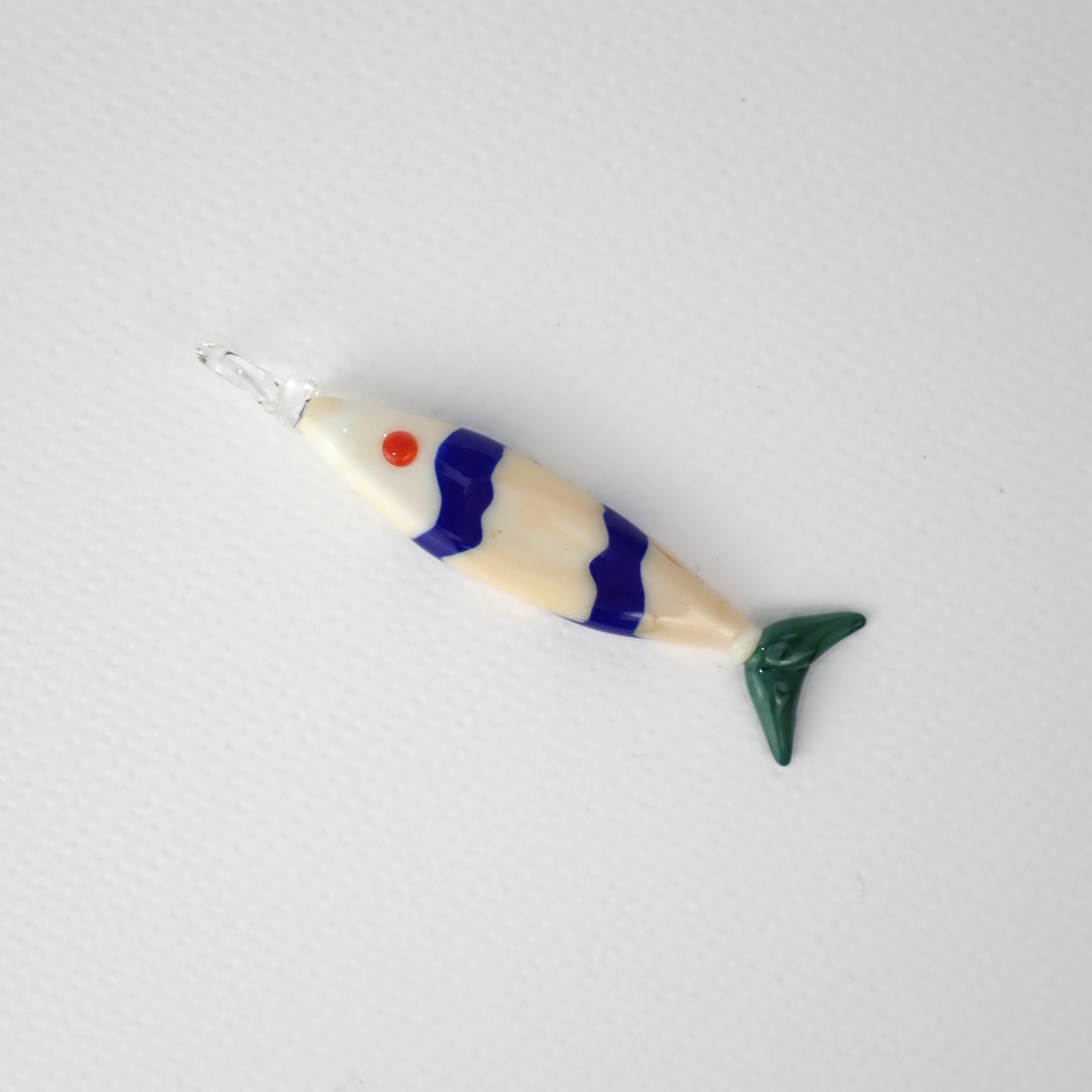 WOW PESCE charm in vetro di Murano