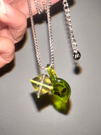 WOW Alieno charm in vetro di Murano