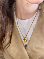 WOW Zucca charm in vetro di Murano