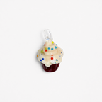 WOW CupCake charm in vetro di Murano