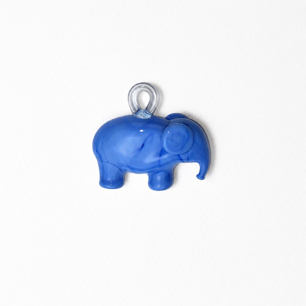 WOW ELEFANTINO charm in vetro di Murano