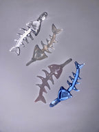 WOW Lisca di pesce charm in vetro di Murano