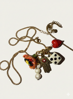 WOW DADO charm in vetro di Murano