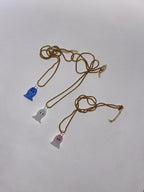 WOW Fantasmino charm in vetro di Murano