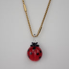 WOW Coccinella charm in vetro di Murano