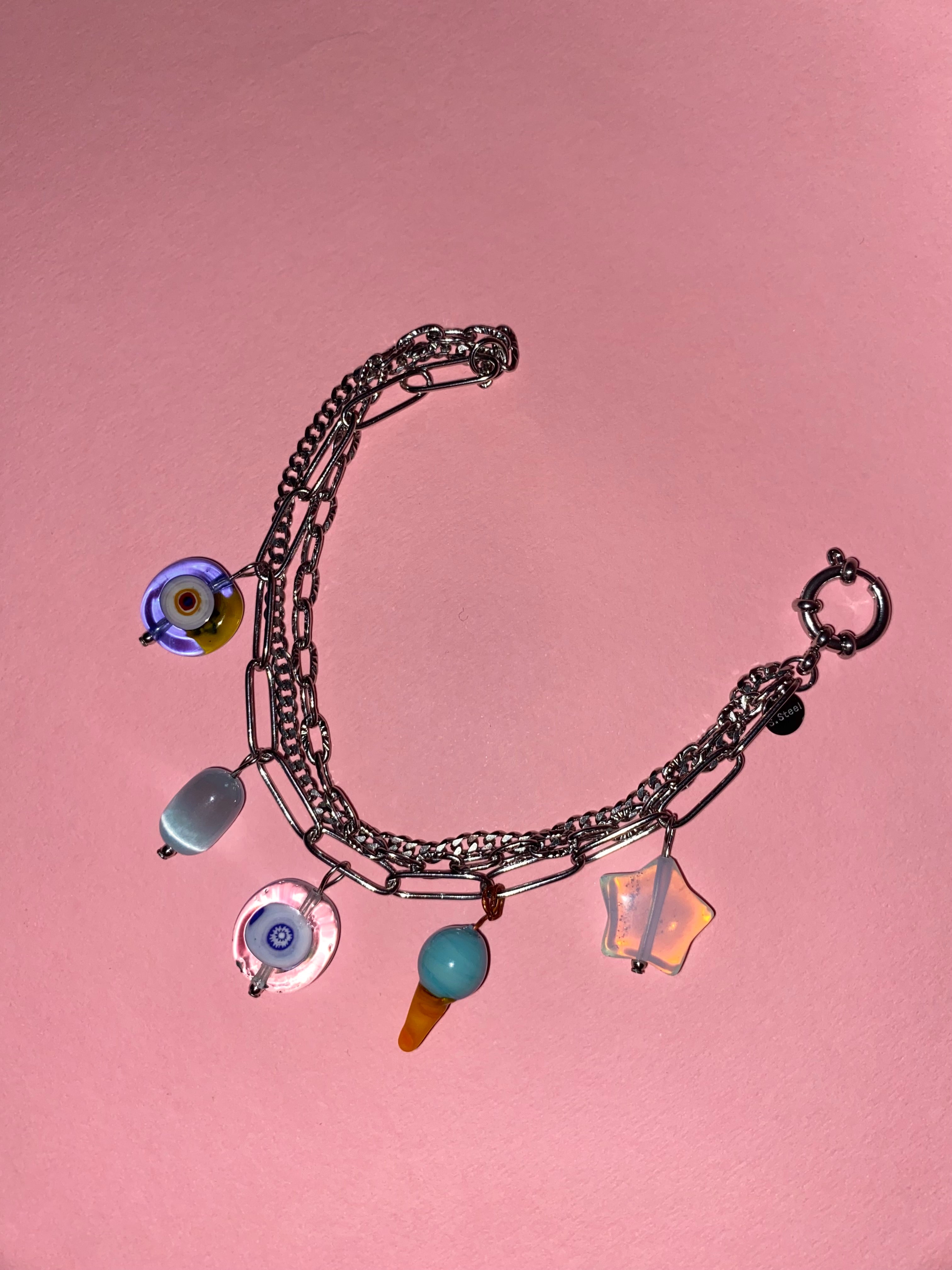 Bracciale Charm #vintage ARGENTO