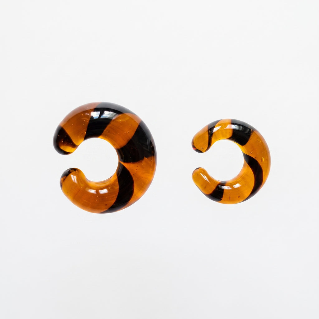 Earcuffs TARTARUGA vetro di Murano