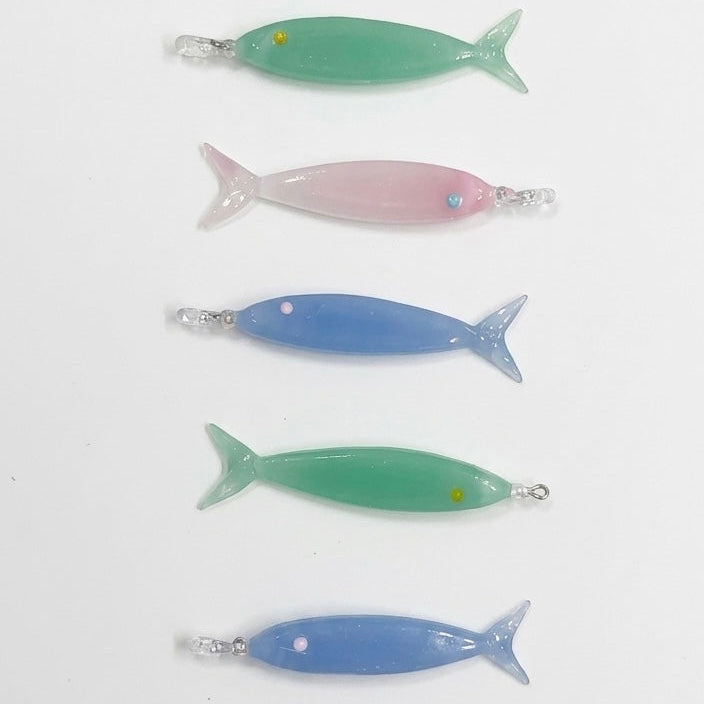 WOW PESCE charm in vetro di Murano